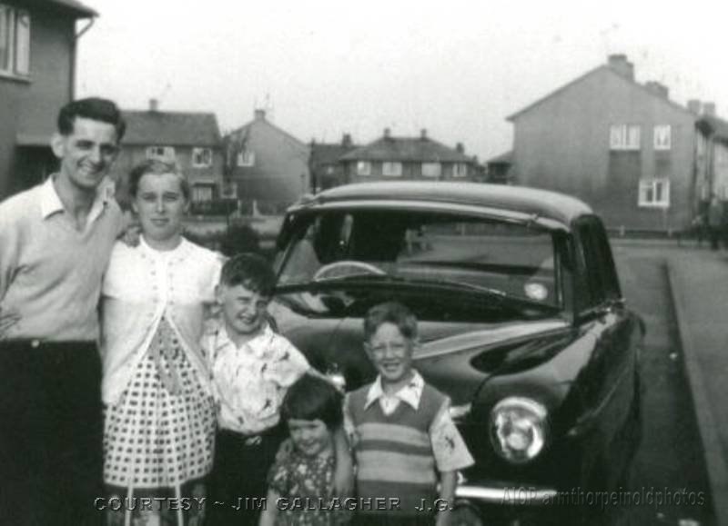 Bob gallagher & aunt Winnie,Milton Grove